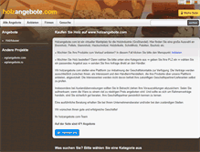 Tablet Screenshot of holzangebote.com